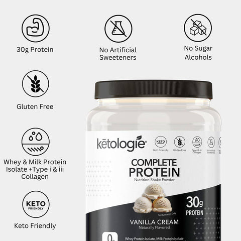 Vanilla Cream Complete Protein Shake (30g Protein) - 28.25oz