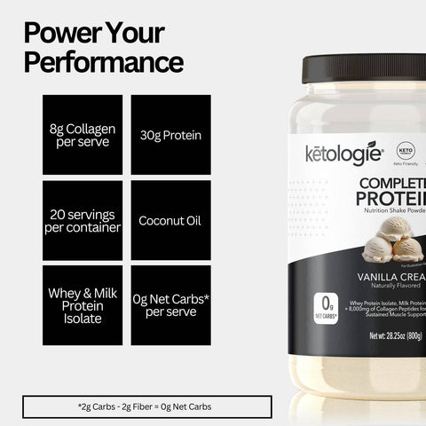 Vanilla Cream Complete Protein Shake (30g Protein) - 28.25oz